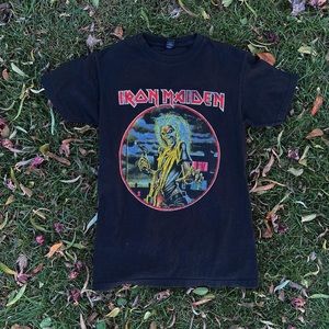 Iron maiden hatchet killers T-shirt
